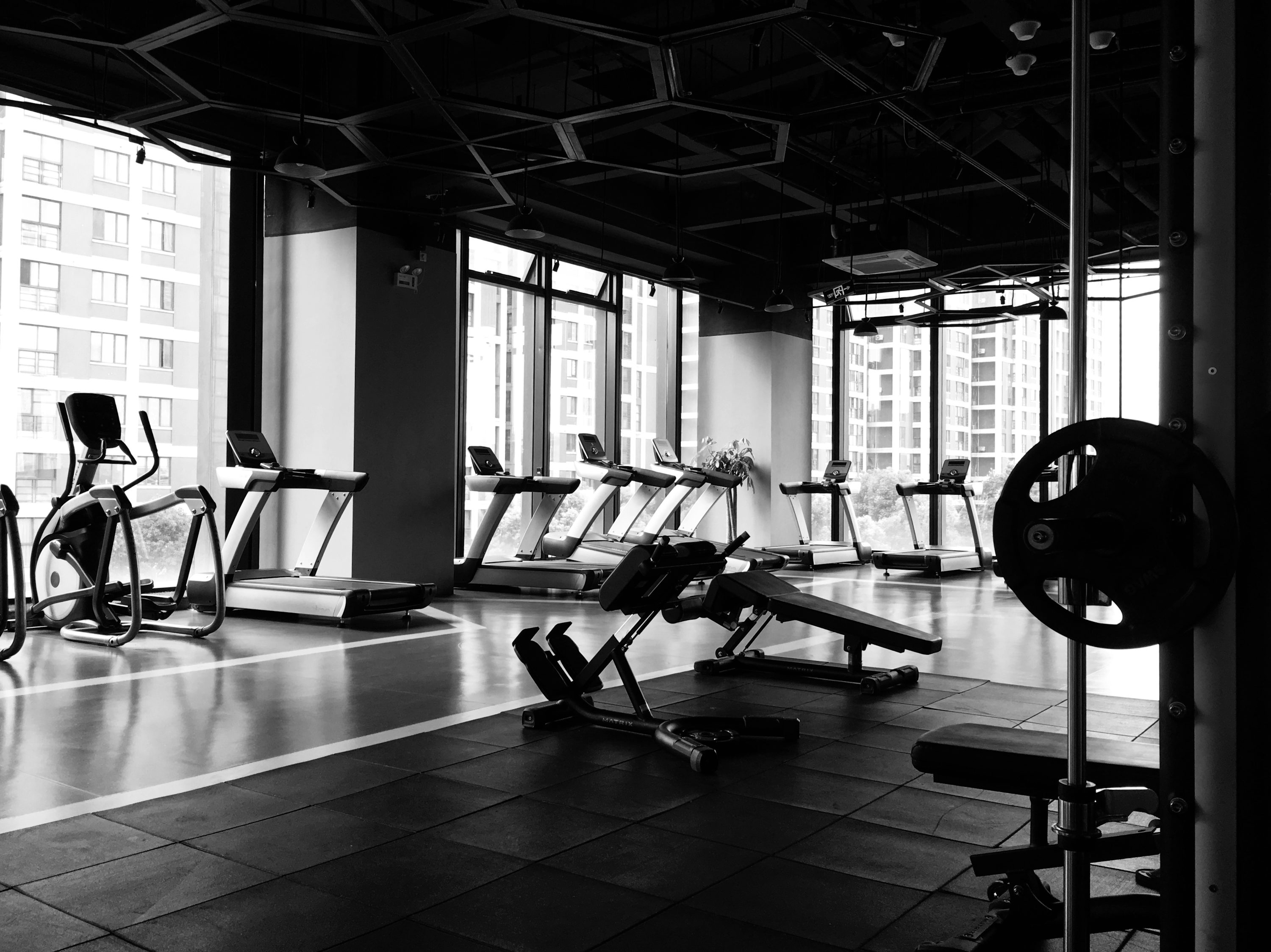 Inside of a Gym